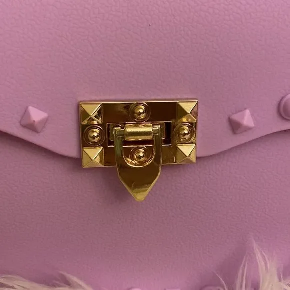 NWT Most Wanted Jelly Crossbody Purse - Purple - Picture 5 of 10